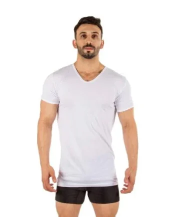 نصف كم رجالى برقبة (V)