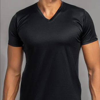 نصف كم V مرسريزيه أسود