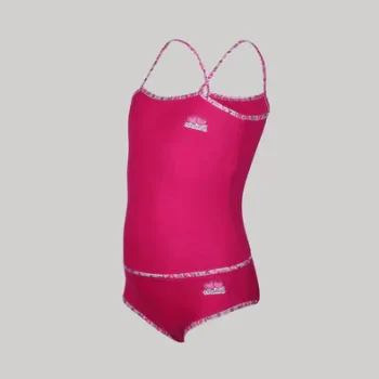 طقم بناتى هارت توب و كيلوت - احمر